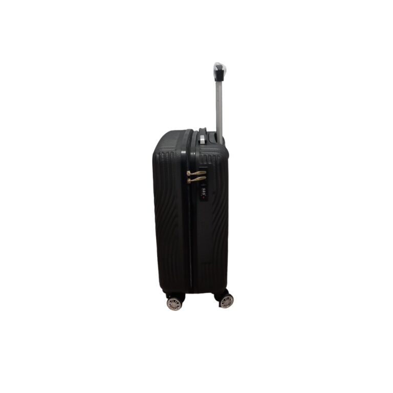 Felbags FL-9000B Σκληρή Βαλίτσα Καμπίνας σε Μαύρο Χρώμα (56x38x20cm)