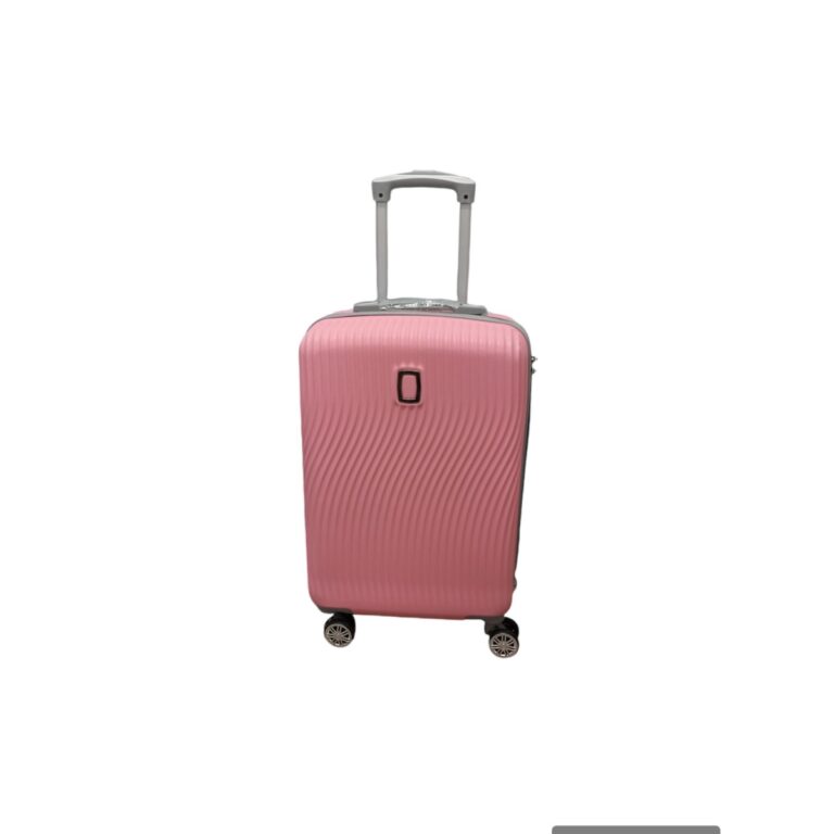 Felbags FL-9000P Σκληρή Βαλίτσα Καμπίνας σε Ροζ Χρώμα (56x38x20cm)