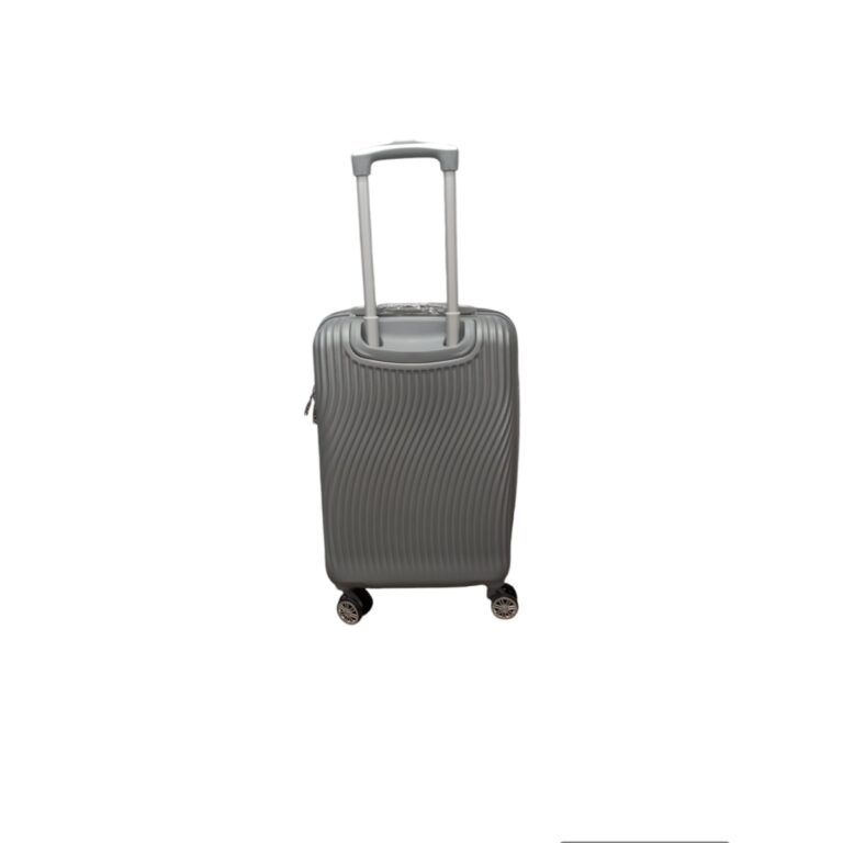 Felbags FL-9000G Σκληρή Βαλίτσα Καμπίνας σε Γκρι Χρώμα (56x38x20cm)