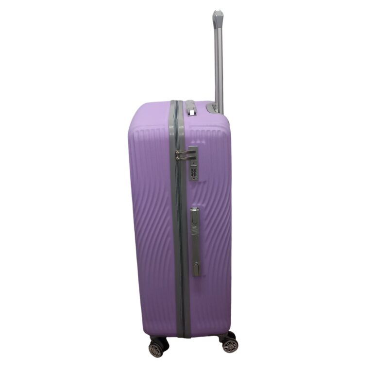 Felbags FL-9000L Σκληρή Βαλίτσα Ταξιδιού Μεσαία ABC σε Λιλά Χρώμα 65x46x26cm