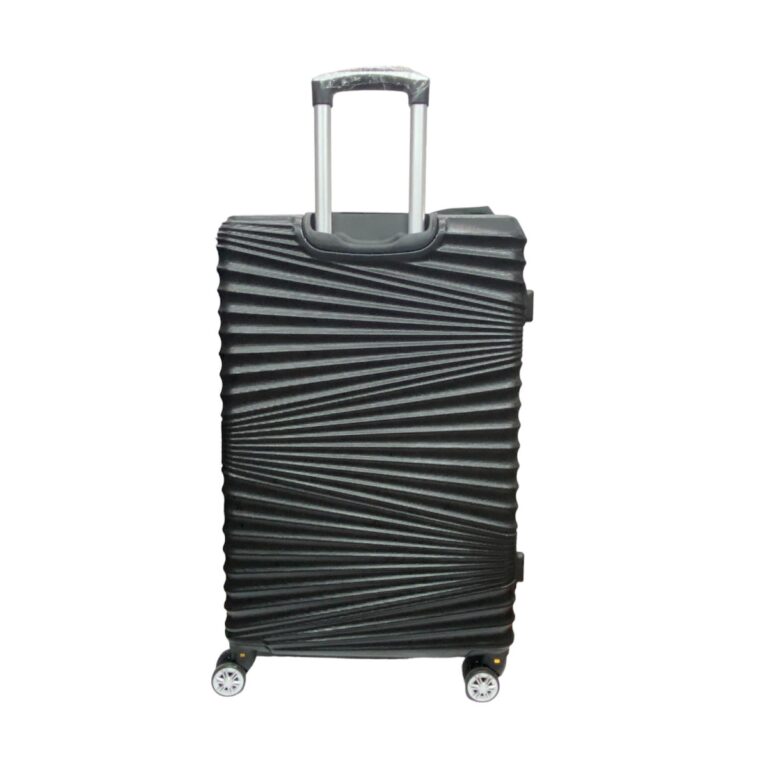 Felbags FL12 Σκληρή Βαλίτσα Μεγάλη με ύψος 77cm σε Μαύρο Χρώμα (77x49x28cm)