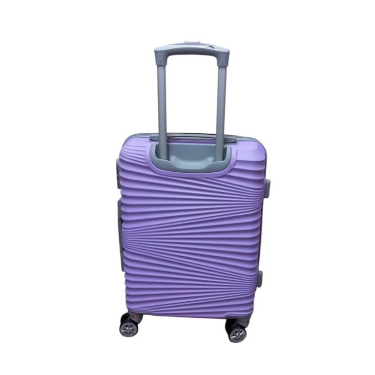 Felbags FL12 Σκληρή Βαλίτσα Καμπίνας με ύψος 55cm σε Λιλά Χρώμα (55x39x21cm)