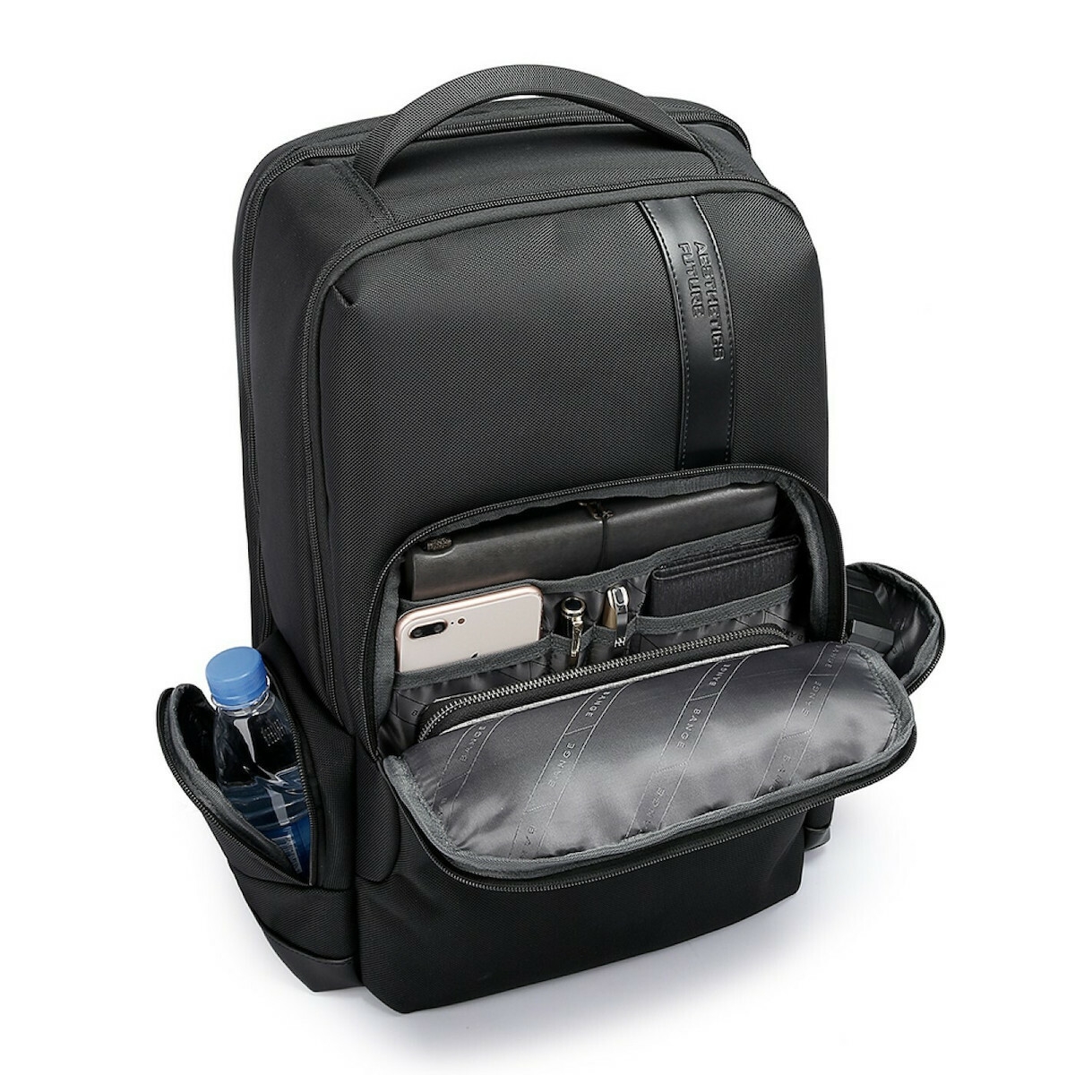 Bange Weekender 2603 Τσάντα Πλάτης για Laptop 17.3" σε Μαύρο χρώμα - Image 6