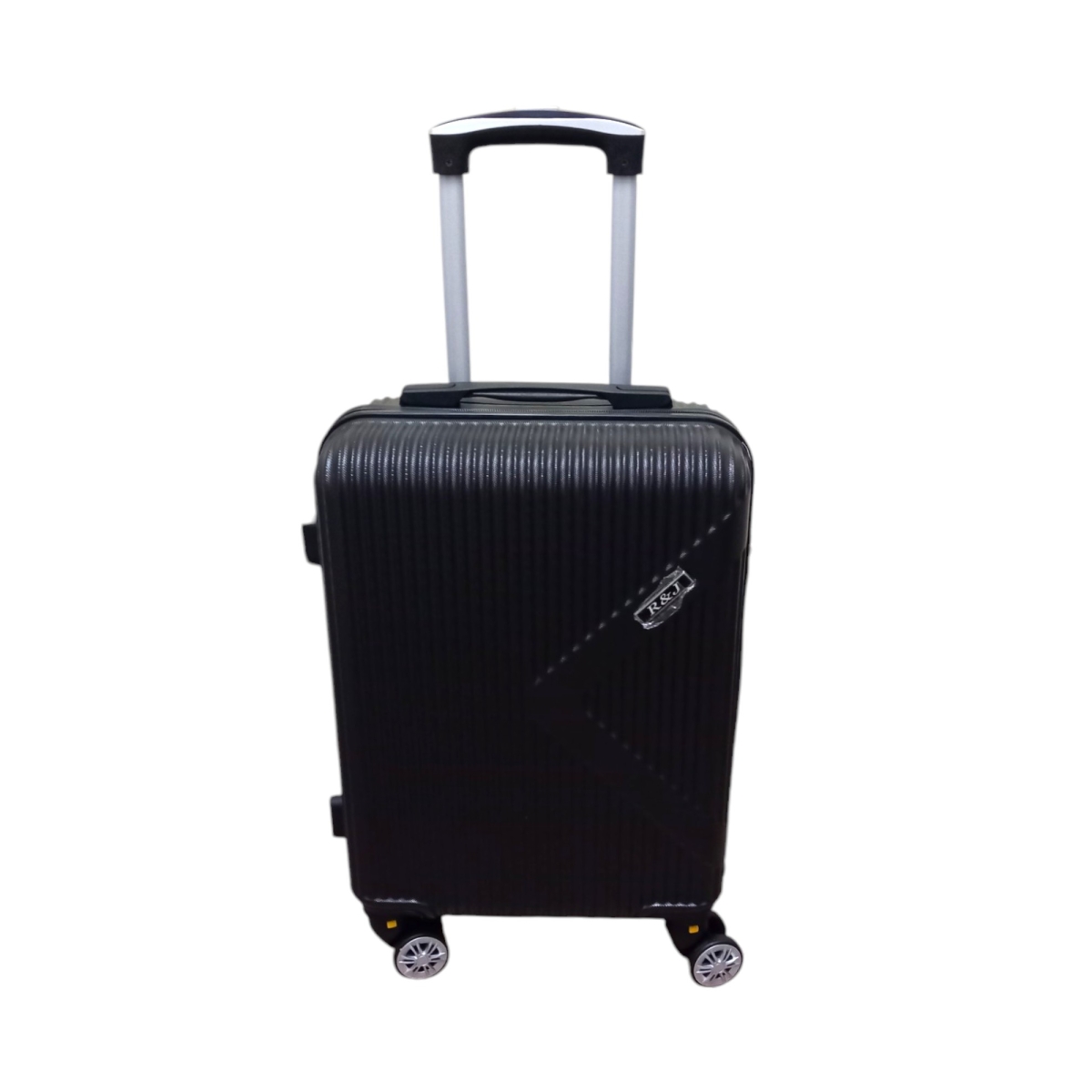 Felbags F80119 Σκληρή Βαλίτσα Καμπίνας με ύψος 52cm σε Μαύρο Χρώμα (52x37x20cm)
