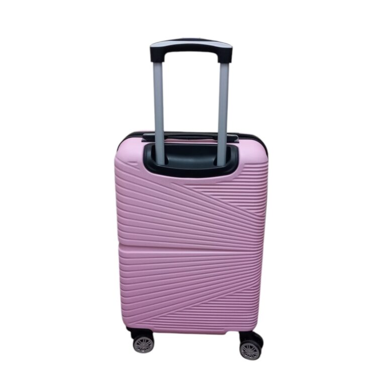 Felbags F1203 Σκληρή Βαλίτσα Καμπίνας με ύψος 55cm σε Ροζ Χρώμα (55x38x20cm)