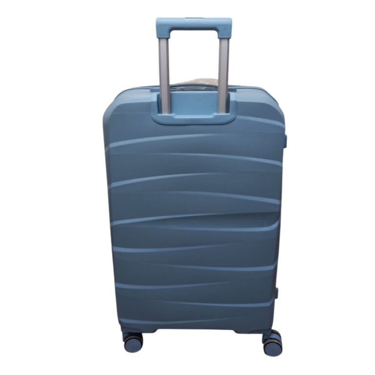 Felbags F2405 Σκληρή Βαλίτσα Ταξιδιού Μεσαία ΠΟΛΥΠΡΟΠΥΛΕΝΙΟΥ EΠΕΚΤΕΙΝΟΜΕΝΗ με ύψος 65cm σε Γαλάζιο Χρώμα (65x45x26+5cm)
