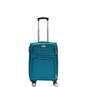 Felbags F803220 Υφασμάτινη Βαλίτσα Καμπίνας με ύψος 57cm σε Πράσινο Χρώμα (57x38x20cm)