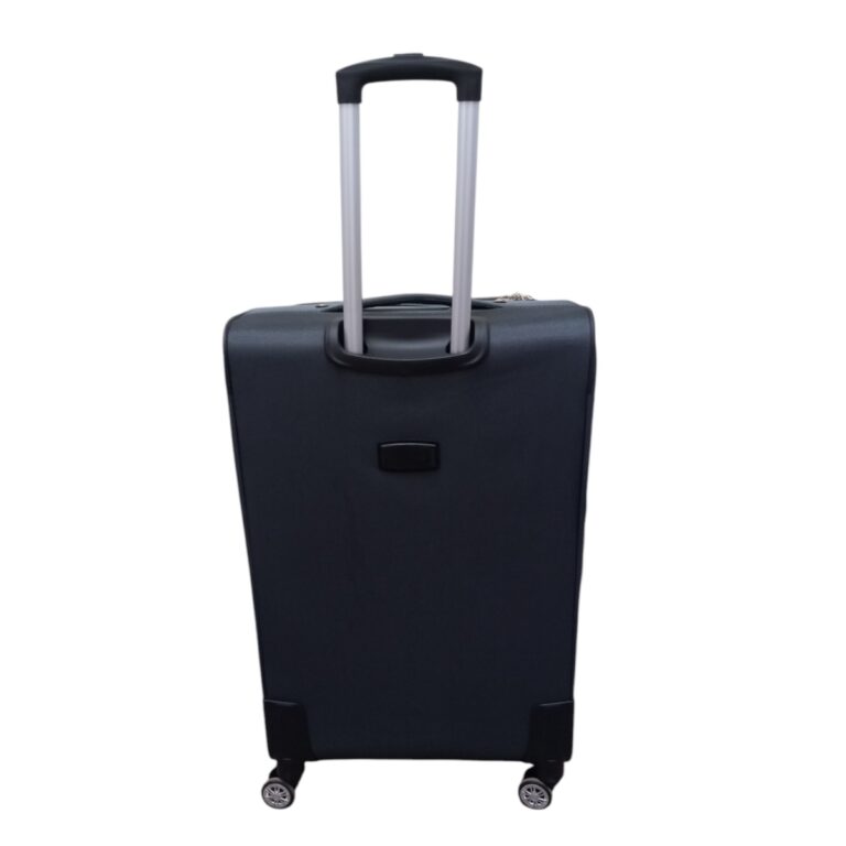Felbags F8024 Υφασμάτινη Βαλίτσα Ταξιδιού Μεσαία με ύψος 66cm σε Γκρι Χρώμα (66x45x26cm)