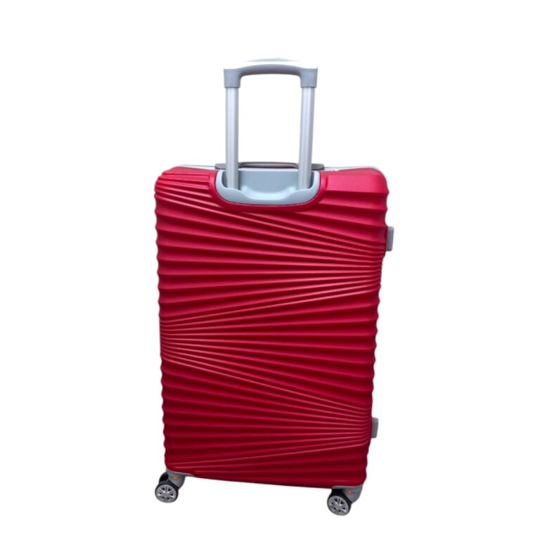 Felbags FL12 Σκληρή Βαλίτσα Μεσαία με ύψος 67cm σε Κόκκινο Χρώμα (67x43x24cm)