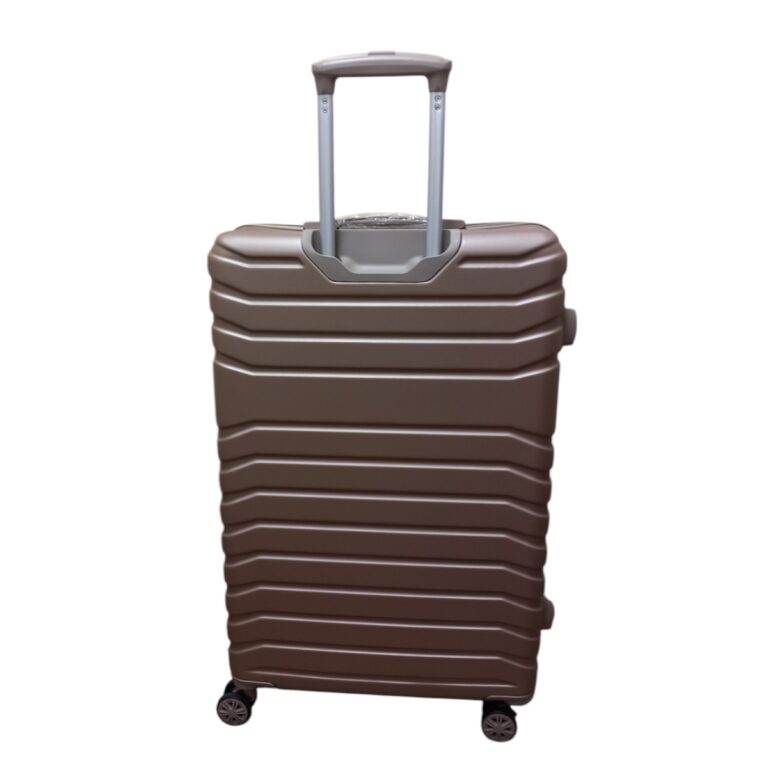 Felbags Ζ177 Σκληρή Βαλίτσα Ταξιδιού Μεσαία με ύψος 65cm σε Χρυσό Χρώμα (65x45x26cm)