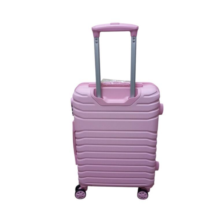 Felbags Ζ177 Σκληρή Βαλίτσα Καμπίνας με ύψος 55cm σε Ροζ Χρώμα (55x38x20cm)