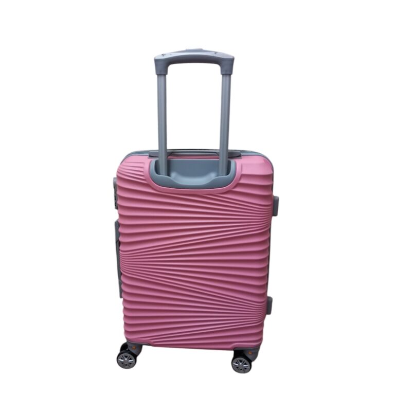 Felbags FL12 Σκληρή Βαλίτσα Καμπίνας με ύψος 55cm σε Ροζ Χρώμα (55x39x21cm)