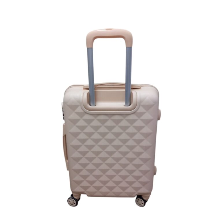 Felbags F0067 Σκληρή Βαλίτσα Καμπίνας με ‘Υψος 55cm σε Μπεζ Χρώμα (55x40x20cm)