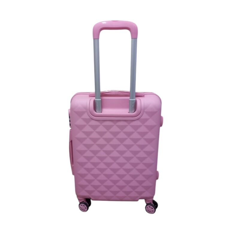Felbags F0067 Σκληρή Βαλίτσα Καμπίνας με ‘Υψος 55cm σε Ροζ Χρώμα (55x40x20cm)