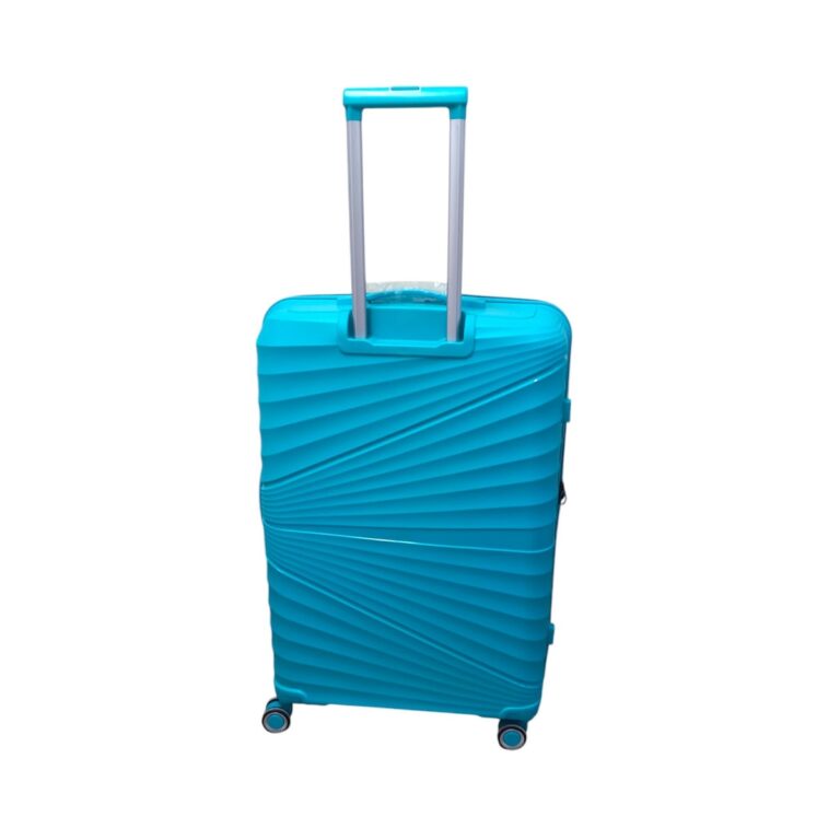 Felbags FL-8004 Σκληρή Βαλίτσα Ταξιδιού Μεσαία ΠΟΛΥΠΡΟΠΥΛΕΝΙΟΥ ΕΠΕΚΤΕΙΝΟΜΕΝΗ με ύψος 67cm σε Τιρκουάζ Χρώμα (67x46x26+5cm)