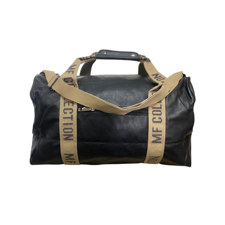 Felbags F9335 Σακ Βουαγιάζ Δερματίνης σε Μαύρο Χρώμα (50x35x25cm)