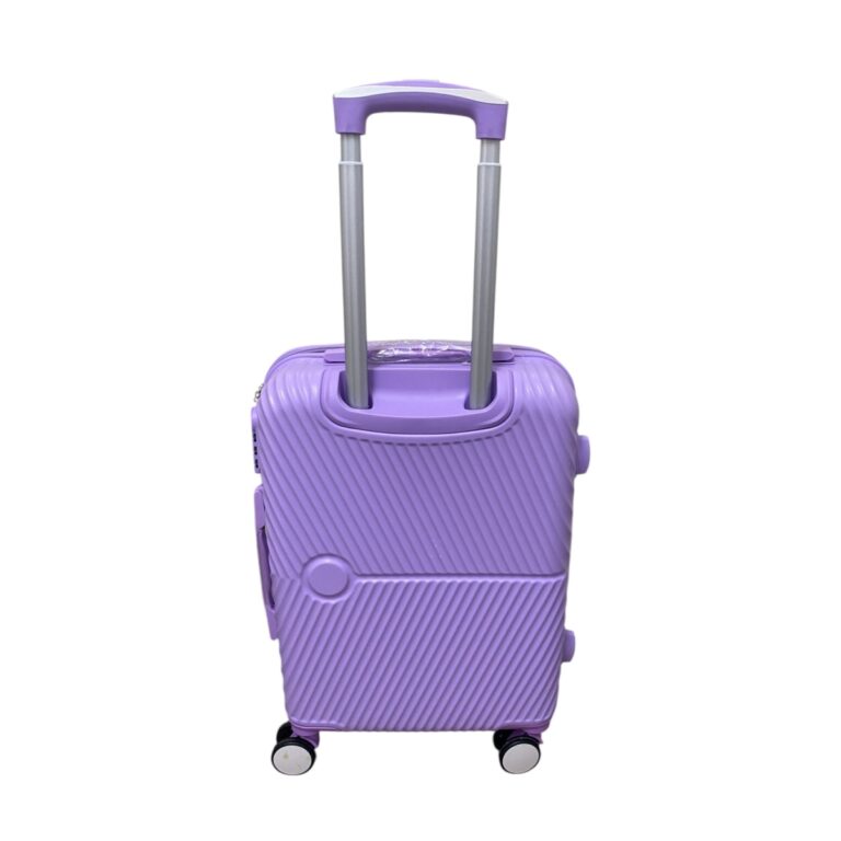 Felbags F2501 Σκληρή Βαλίτσα Καμπίνας με ύψος 55cm σε Λιλά Χρώμα (55x40x20cm)