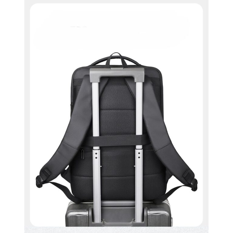 Felbags F2501 Σακίδιο Πλάτης Αδιάβροχο και Επεκτεινόμενο σε Μαύρο Χρώμα (46x32x20-25cm)