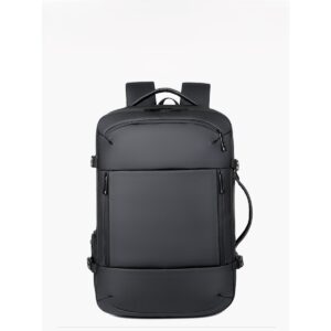 Felbags F3728 Σακίδιο Πλάτης Αδιάβροχο και Επεκτεινόμενο σε Μαύρο Χρώμα (45x31x21+5cm)