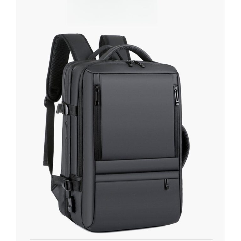 Felbags F3730 Σακίδιο Πλάτης Επεκτεινόμενο σε Μαύρο Χρώμα (45x29x16+5cm)