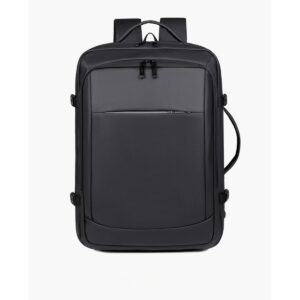 Felbags F2408 Σακίδιο Πλάτης Επεκτεινόμενο σε Μαύρο Χρώμα (47x32x22-27cm)