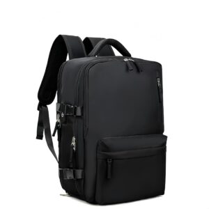 Felbags F2811 Σακίδιο Πλάτης Αδιάβροχο και Επεκτεινόμενο σε Μαύρο Χρώμα (40x30x20+5cm)