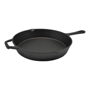 Felhome Τηγάνι από Μαντέμι 30cm σε Μαύρο Χρώμα