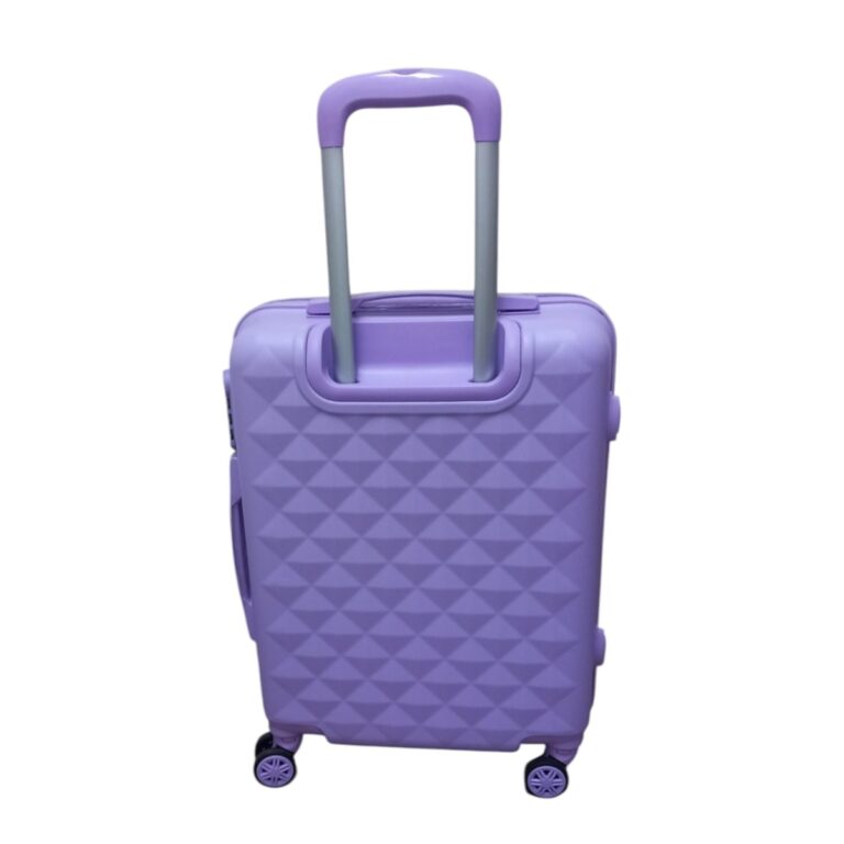 Felbags F0067 Σκληρή Βαλίτσα Καμπίνας με ‘Υψος 55cm σε Λιλά Χρώμα (55x40x20cm)