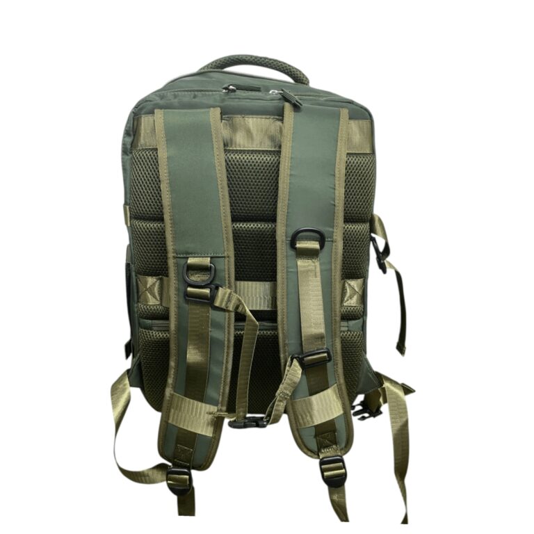 Felbags F2811 Σακίδιο Πλάτης Αδιάβροχο και Επεκτεινόμενο σε Σκούρο Πράσινο Χρώμα (40x30x20+5cm)