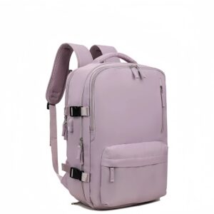 Felbags F2811 Σακίδιο Πλάτης Αδιάβροχο και Επεκτεινόμενο σε Λιλά Χρώμα (40x30x20+5cm)
