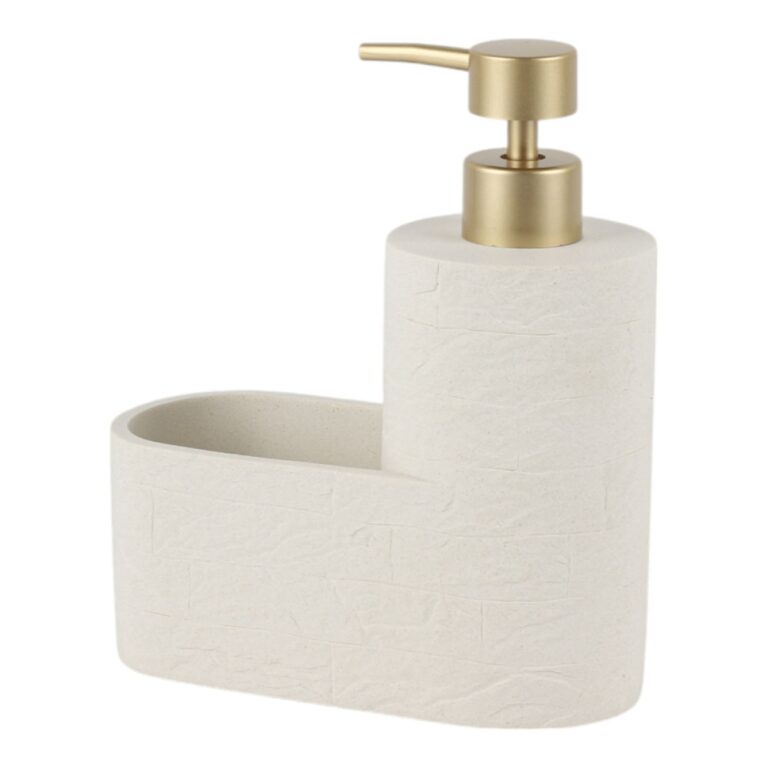 Felhome Dispenser πολυεστερικό με φυσική υφή πέτρας σε Μπεζ Χρώμα