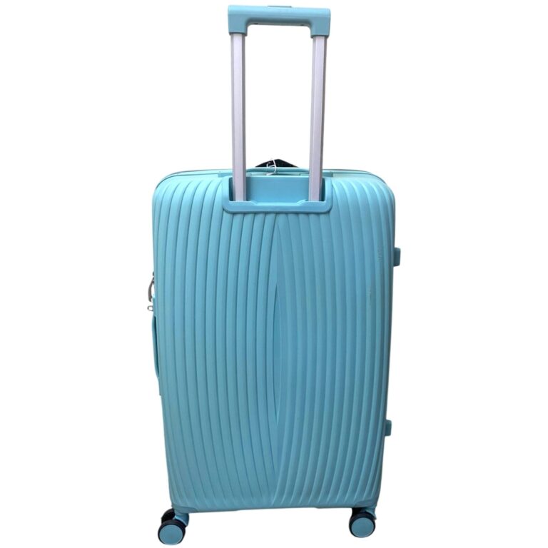 Felbags F2502 Βαλίτσα Ταξιδιού Μεσαία ΠΟΛΥΠΡΟΠΥΛΕΝΙΟΥ (ΜΕΓΑΛΗ ΑΝΤΟΧΗ) ΕΠΕΚΤΕΙΝΟΜΕΝΗ με ύψος 65cm σε Τιρκουάζ Χρώμα (65x43x27+5cm)