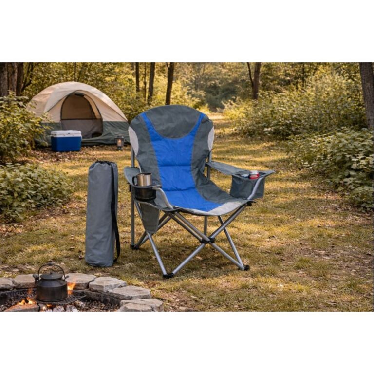 Felhome Καρέκλα camping πτυσσόμενη βαρέως τύπου (90x60x113cm)