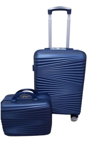 Felbags FL12-1 Σετ βαλίτσα Καμπίνας με Νεσεσέρ σε Μπλε Χρώμα (55x39x21cm)