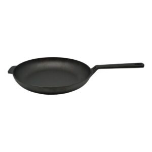 Felhome Μαντεμένιο τηγάνι 28cm με φυσική επίστρωση σε Μαύρο Χρώμα