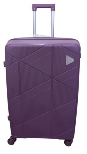 Χαρακτηριστικά: Ελαφρύ πολυπροπυλένιο, εύκαμπτο και άθραυστο. Χωρίζει στα δύο για εύκολη τακτοποίηση των ρούχων.  Εσωτερικές βοηθητικές τσέπες. Εσωτερικός τηλεσκοπικός μηχανισμός. Ενσωματωμένη κλειδαριά με αριθμητικό συνδυασμό . Τέσσερις, διπλές αθόρυβες ρόδες. Επέκταση +5cm για μεγαλύτερη χωρητικότητα. Εσωτερική επένδυση φόδρας.  Διαστάσεις: Μεγάλη:(75x49x30+5cm)