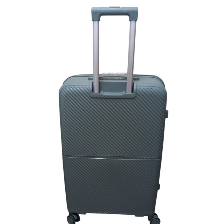 Felbags 082 Βαλίτσα Ταξιδιού Μεγάλη ΠΟΛΥΠΡΟΠΥΛΕΝΙΟΥ (ΜΕΓΑΛΗ ΑΝΤΟΧΗ) ΕΠΕΚΤΕΙΝΟΜΕΝΗ με ύψος 75cm σε Γκρι Χρώμα (75x49x30+5cm)