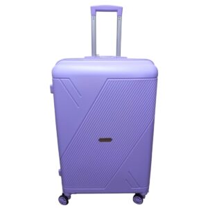 Felbags 036 Βαλίτσα Ταξιδιού Μεγάλη ΠΟΛΥΠΡΟΠΥΛΕΝΙΟΥ (ΜΕΓΑΛΗ ΑΝΤΟΧΗ) με ύψος 75cm σε Λιλά Χρώμα (75x50x30cm)