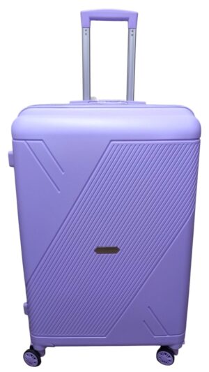 Felbags 036 Βαλίτσα Ταξιδιού Μεγάλη ΠΟΛΥΠΡΟΠΥΛΕΝΙΟΥ (ΜΕΓΑΛΗ ΑΝΤΟΧΗ) με ύψος 75cm σε Λιλά Χρώμα (75x50x30cm)