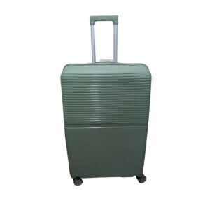 Felbags 016 Βαλίτσα Ταξιδιού Μεγάλη ΠΟΛΥΠΡΟΠΥΛΕΝΙΟΥ (ΜΕΓΑΛΗ ΑΝΤΟΧΗ) με ύψος 75cm σε Πράσινο Χρώμα (75x50x30cm)