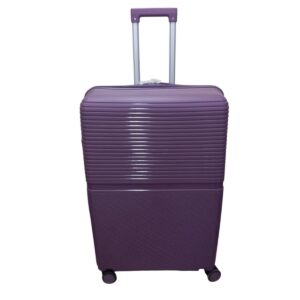 Felbags 016 Βαλίτσα Ταξιδιού Μεγάλη ΠΟΛΥΠΡΟΠΥΛΕΝΙΟΥ (ΜΕΓΑΛΗ ΑΝΤΟΧΗ) με ύψος 75cm σε Μωβ Χρώμα (75x50x30cm)