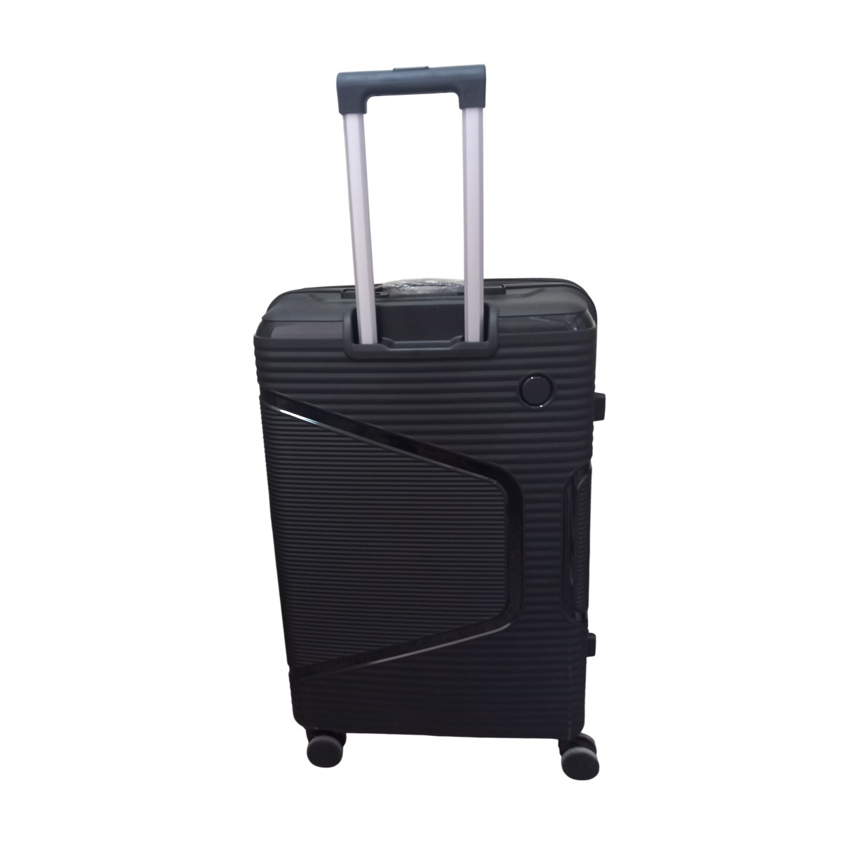 Felbags FL1202 Μεσαία Βαλίτσα Πολυπροπυλένιου (Μεγάλη Αντοχή) Επεκτεινόμενη σε Μαυρο Χρώμα (63x40x25+5cm) - Image 3