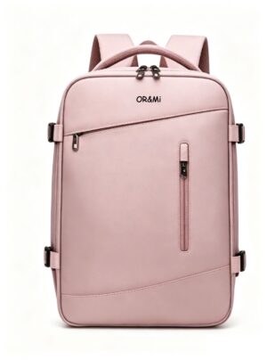 Ormi 33995 Backpack Επεκτεινόμενο σε Ροζ Χρώμα (40x30x20+5cm)