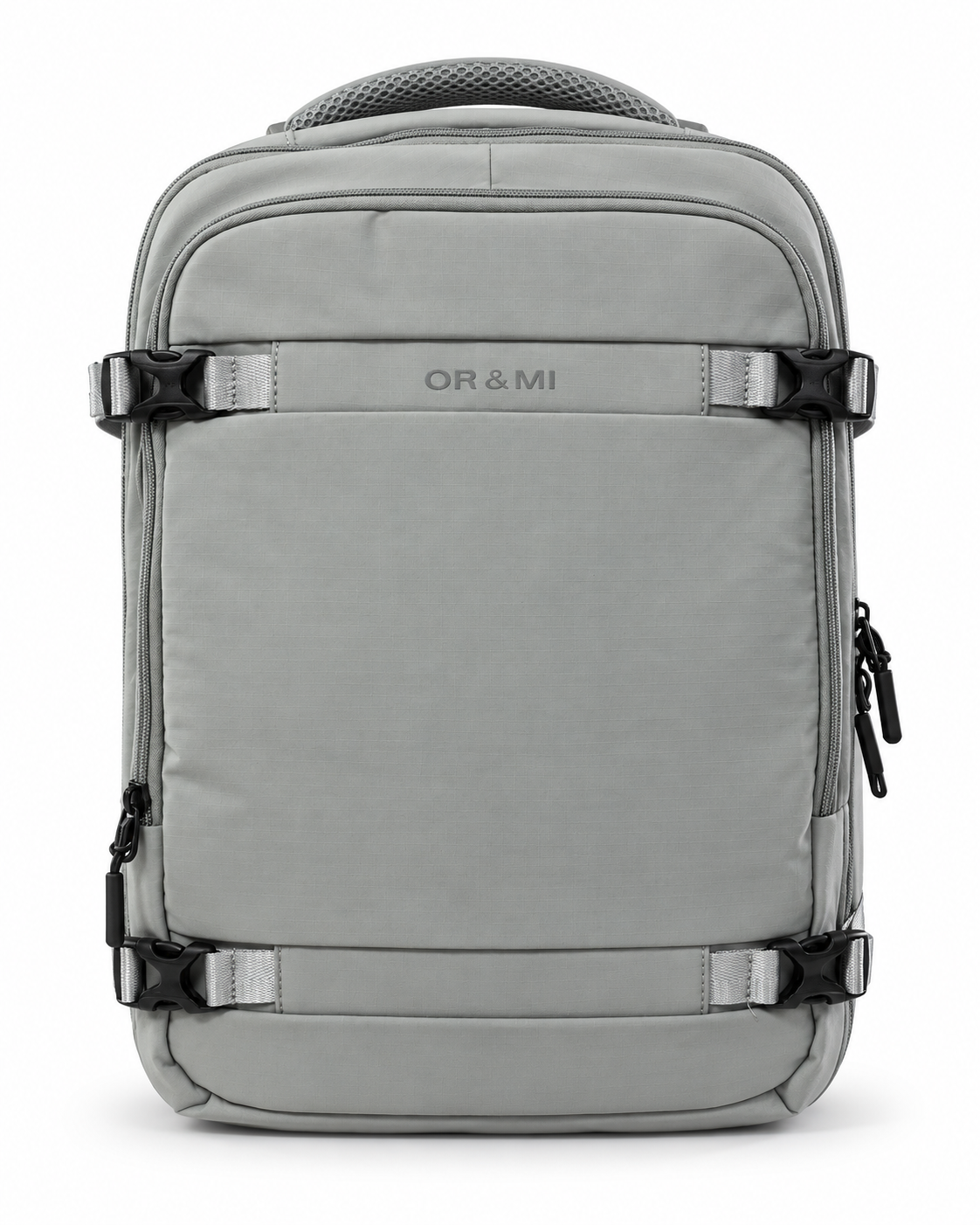 Ormi 6562 Σακίδιο Πλάτης Ταξιδιού 40x20x30cm Cabin Size Σύστημα Συμπίεσης Αέρα Θήκη Laptop & Μεγάλη Χωρητικότητα Γκρι