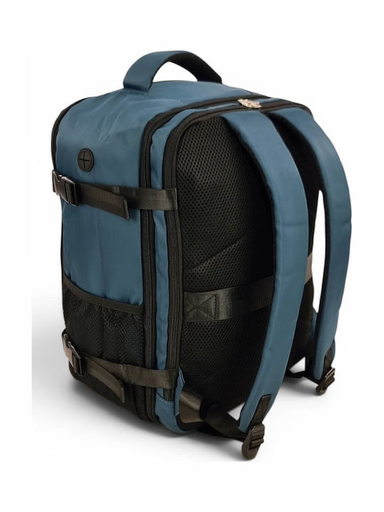 Felbags 2839 Backpack Αδιάβροχο Επεκτεινόμενο 30lt σε Μπλε Χρώμα (40x30x20+5cm)
