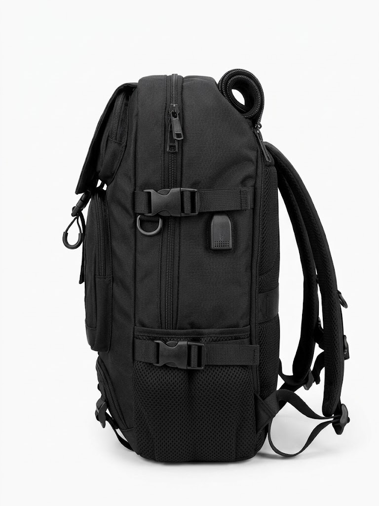 Felbags B98845 Σακίδιο Πλάτης σε Μαύρο Χρώμα (45x30x13,5cm) - Image 3