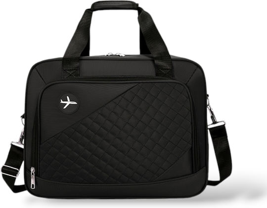 Felbags Σακ Βουαγιάζ 24lt Μαύρο Υφασμάτινο Μ40xΠ20xΥ30εκ.